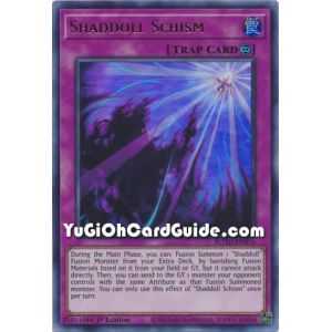 Shaddoll Schism (Ultra Rare) – Rise of the Duelist | Carta YUGIOH en México