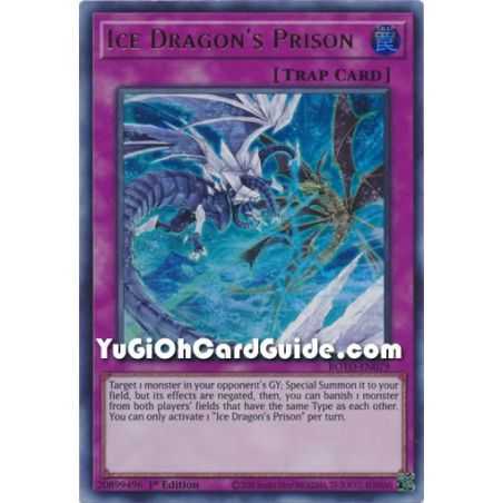 Ice Dragon's Prison (Ultra Rare) – Rise of the Duelist | Carta YUGIOH en México