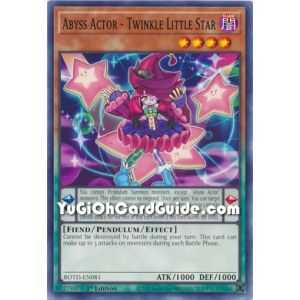 Abyss Actor - Twinkle Little Star – Rise of the Duelist | Carta YUGIOH en México