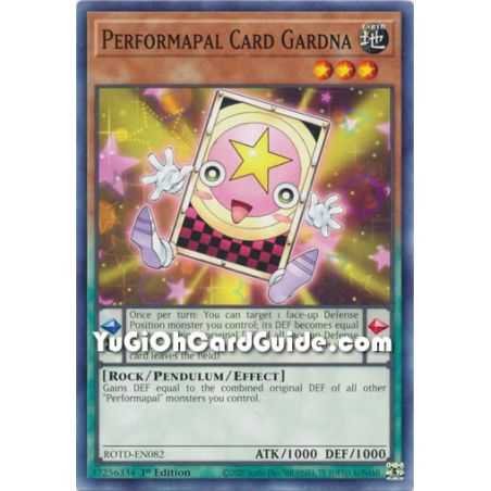 Performapal Card Gardna – Rise of the Duelist | Carta YUGIOH en México