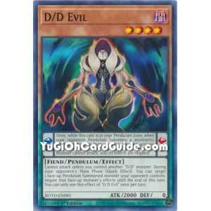 D / D Evil – Rise of the Duelist | Carta YUGIOH en México
