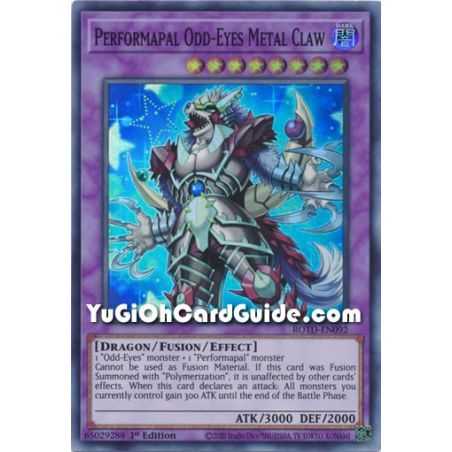 Performapal Odd-Eyes Metal Claw (Super Rare) – Rise of the Duelist | Carta YUGIOH en México