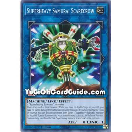 Superheavy Samurai Scarecrow (Common) – Rise of the Duelist | Carta YUGIOH en México