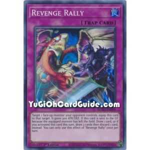 Revenge Rally (Super Rare) – Rise of the Duelist | Carta YUGIOH en México