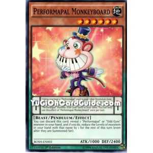 Performapal Monkeyboard (Common) – Breakers of Shadow | Carta YUGIOH en México