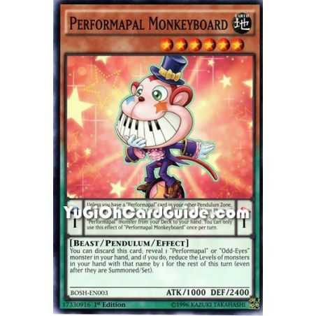 Performapal Monkeyboard (Common) – Breakers of Shadow | Carta YUGIOH en México