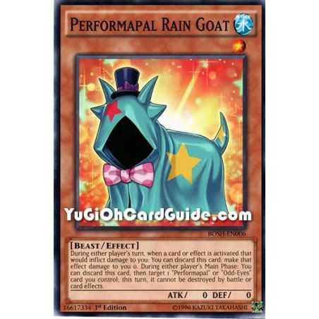 Performapal Rain Goat (Common) – Breakers of Shadow | Carta YUGIOH en México