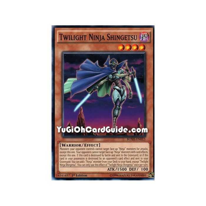 Twilight Ninja Shingetsu (Common) – Breakers of Shadow | Carta YUGIOH en México