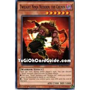 Twilight Ninja Nichirin, the Chunin (Common) – Breakers of Shadow | Carta YUGIOH en México