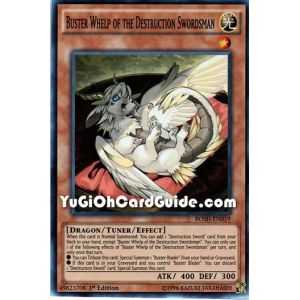 Buster Whelp of the Destruction Swordsman (Super Rare) – Breakers of Shadow | Carta YUGIOH en México