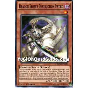 Dragon Buster Destruction Sword (Common) – Breakers of Shadow | Carta YUGIOH en México