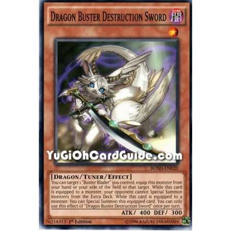 Dragon Buster Destruction Sword (Common) – Breakers of Shadow | Carta YUGIOH en México