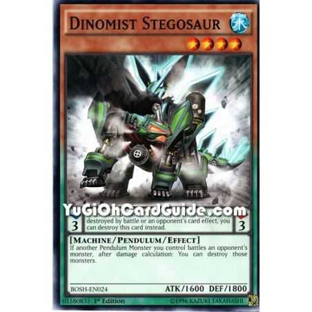 Dinomist Stegosaur (Common) – Breakers of Shadow | Carta YUGIOH en México