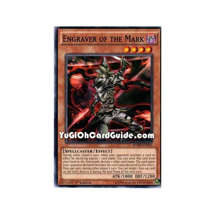 Engraver of the Mark (Common) – Breakers of Shadow | Carta YUGIOH en México