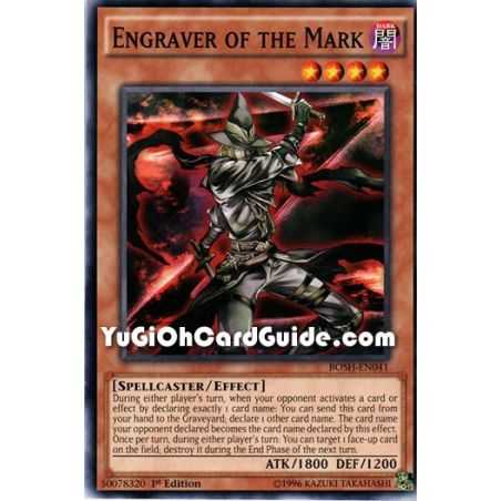 Engraver of the Mark (Common) – Breakers of Shadow | Carta YUGIOH en México