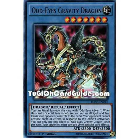 Odd-Eyes Gravity Dragon (Ultra Rare) – Breakers of Shadow | Carta YUGIOH en México