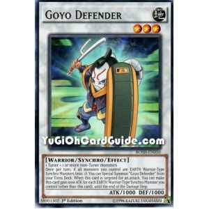 Goyo Defender (Rare) – Breakers of Shadow | Carta YUGIOH en México