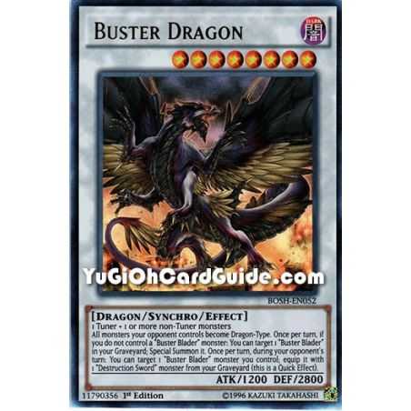 Buster Dragon (Ultra Rare) – Breakers of Shadow | Carta YUGIOH en México