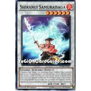 Shiranui Samuraisaga (Common) – Breakers of Shadow | Carta YUGIOH en México