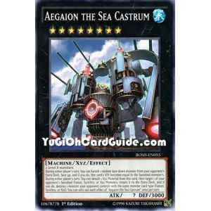 Aegaion the Sea Castrum (Common) – Breakers of Shadow | Carta YUGIOH en México