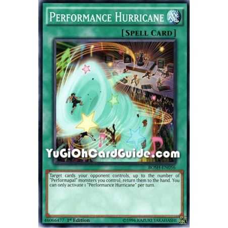 Performance Hurricane (Common) – Breakers of Shadow | Carta YUGIOH en México