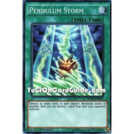 Pendulum Storm (Super Rare) – Breakers of Shadow | Carta YUGIOH en México