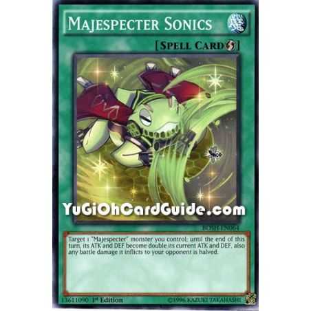Majespecter Sonics (Common) – Breakers of Shadow | Carta YUGIOH en México