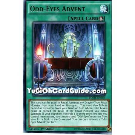 Odd-Eyes Advent (Rare) – Breakers of Shadow | Carta YUGIOH en México