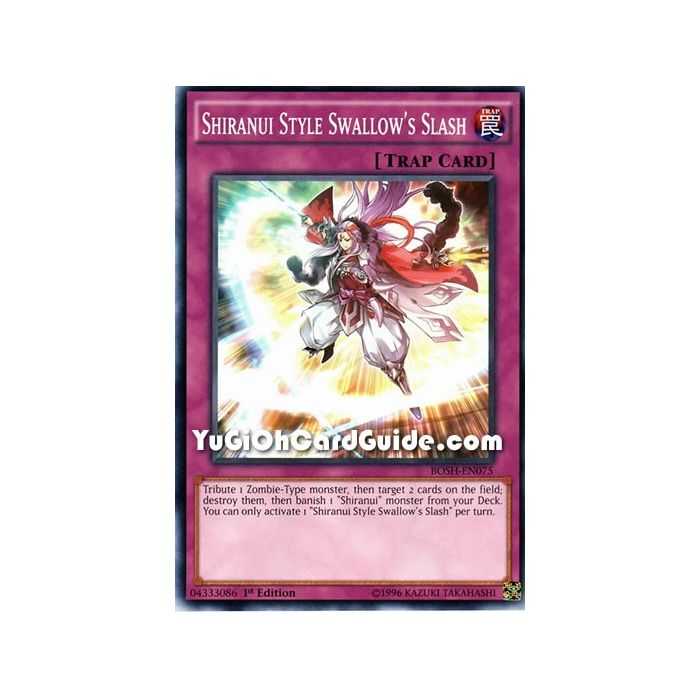 Shiranui Style Swallow's Slash (Common) – Breakers of Shadow | Carta YUGIOH en México