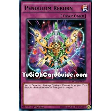 Pendulum Reborn (Rare) – Breakers of Shadow | Carta YUGIOH en México