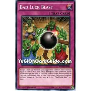 Bad Luck Blast (Common) – Breakers of Shadow | Carta YUGIOH en México
