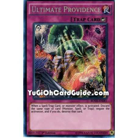 Ultimate Providence (Secret Rare) – Breakers of Shadow | Carta YUGIOH en México
