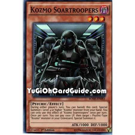 Kozmo Soartroopers (Super Rare) – Breakers of Shadow | Carta YUGIOH en México
