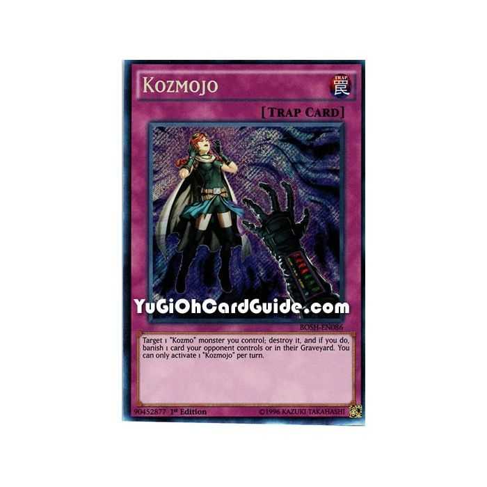 Kozmojo (Secret Rare) – Breakers of Shadow | Carta YUGIOH en México