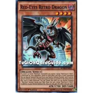 Red-Eyes Retro Dragon (Super Rare) – Breakers of Shadow | Carta YUGIOH en México