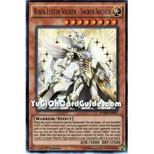 Black Luster Soldier - Sacred Soldier (Ultra Rare) – Breakers of Shadow | Carta YUGIOH en México