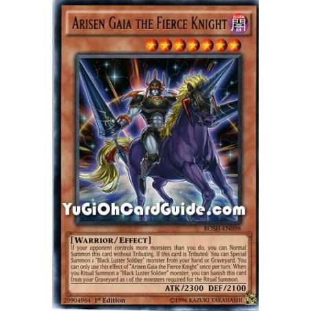 Arisen Gaia the Fierce Knight (Rare) – Breakers of Shadow | Carta YUGIOH en México