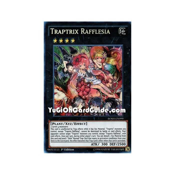 Traptrix Rafflesia (Secret Rare) – Breakers of Shadow | Carta YUGIOH en México