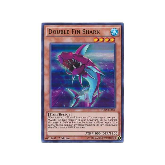 Double Fin Shark (Ultra Rare) – Duelist Saga | Carta YUGIOH en México