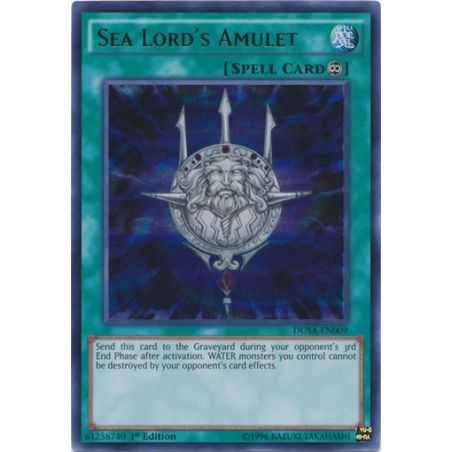 Sea Lord's Amulet (Ultra Rare) – Duelist Saga | Carta YUGIOH en México