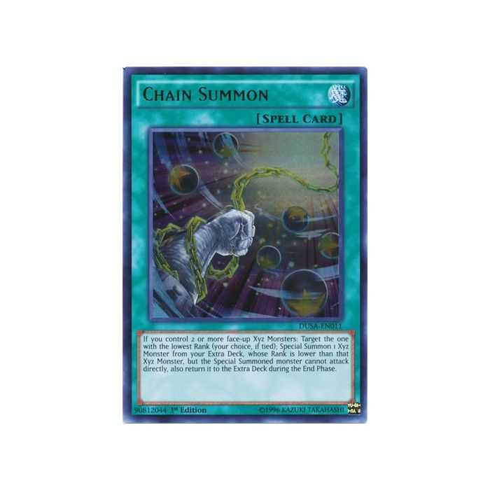 Chain Summon (Ultra Rare) – Duelist Saga | Carta YUGIOH en México