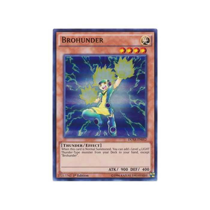Brohunder (Ultra Rare) – Duelist Saga | Carta YUGIOH en México