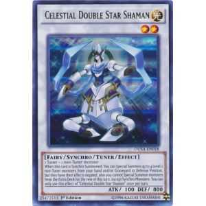Celestial Double Star Shaman (Ultra Rare) – Duelist Saga | Carta YUGIOH en México