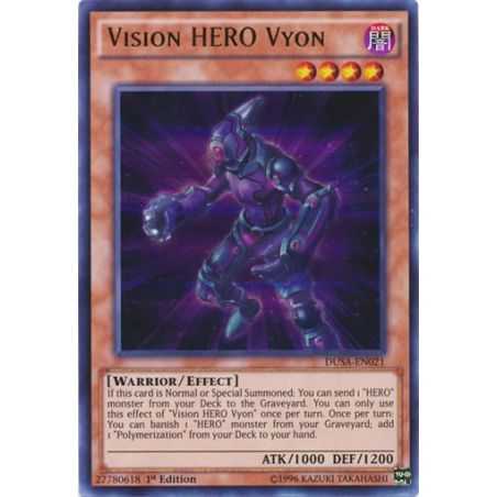 Vision HERO Vyon (Ultra Rare) – Duelist Saga | Carta YUGIOH en México