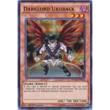 Darklord Ukoback (Ultra Rare) – Duelist Saga | Carta YUGIOH en México