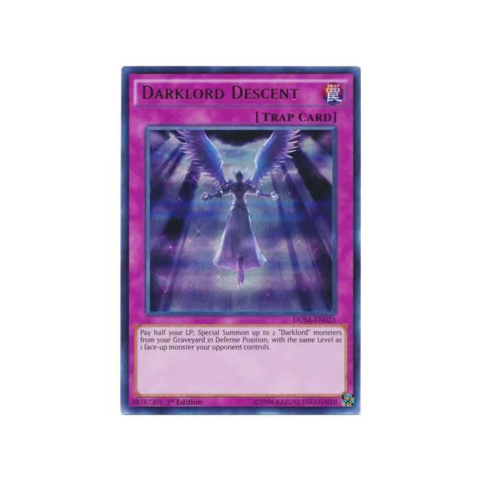 Darklord Descent (Ultra Rare) – Duelist Saga | Carta YUGIOH en México