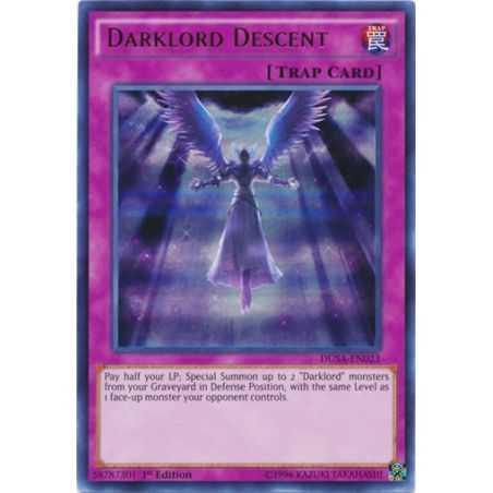 Darklord Descent (Ultra Rare) – Duelist Saga | Carta YUGIOH en México