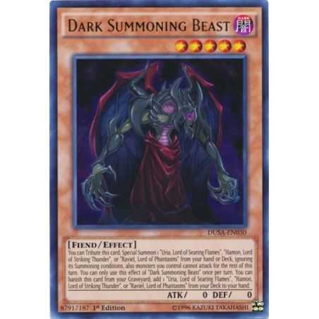 Dark Summoning Beast (Ultra Rare) – Duelist Saga | Carta YUGIOH en México