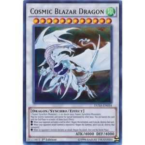 Cosmic Blazar Dragon (Ultra Rare) – Duelist Saga | Carta YUGIOH en México