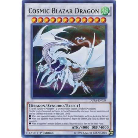 Cosmic Blazar Dragon (Ultra Rare) – Duelist Saga | Carta YUGIOH en México